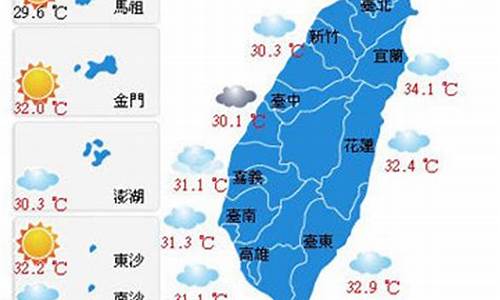 台湾台南天气预报_台湾台南天气预报15天