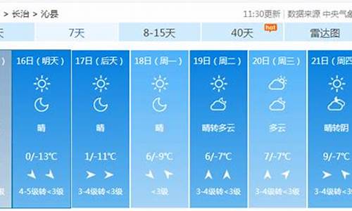 沁县天气预报15_沁县天气预报